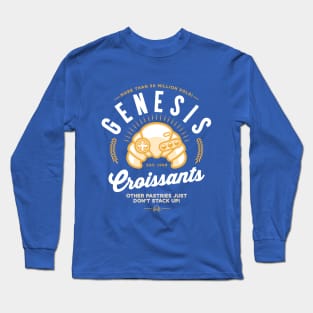 'Genesis Croissants' illustration Long Sleeve T-Shirt